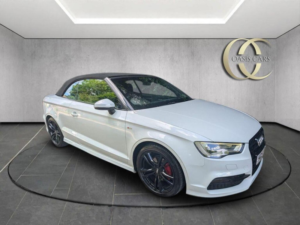 2015 Audi A3 Cabriolet 1.4 Tfsi Cod S Line Euro 6 (s/s) 2dr in White — image 4