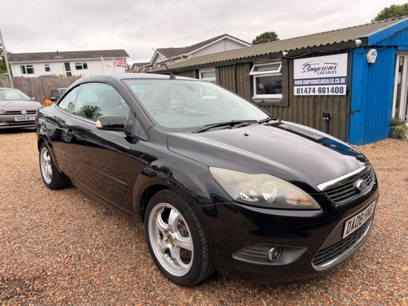 2008 Ford Focus Cc 2.0 Cc-3 2dr in Black — image 1