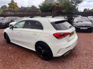 2019 Mercedes-Benz A Class 1.3 A180 Amg Line (executive) Euro 6 (s/s) 5dr in White — image 4
