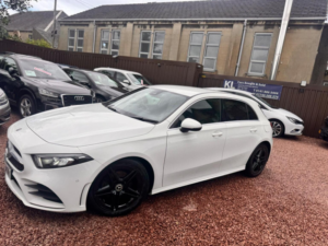 2019 Mercedes-Benz A Class 1.3 A180 Amg Line (executive) Euro 6 (s/s) 5dr in White — image 5