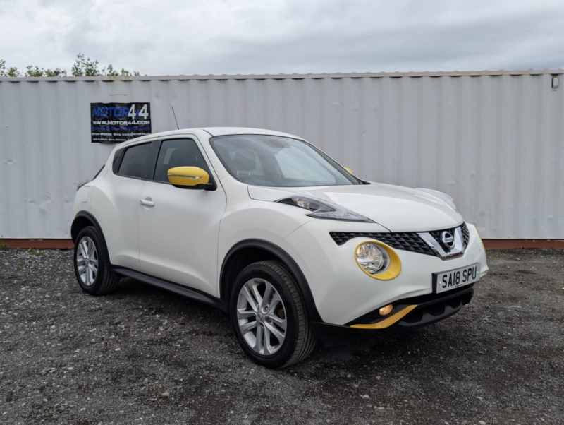 2018 Nissan Juke 1.2 Dig-T N-Connecta in White — image 1