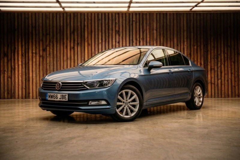 2016 Volkswagen Passat 2.0 Tdi Bluemotion Tech Se Business in Blue — image 1
