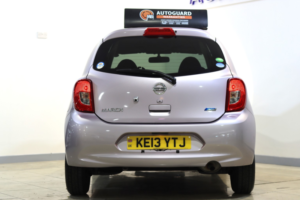 2013 Nissan Micra 1.2 12v 30 CVT Euro 5 5dr in Purple — image 4