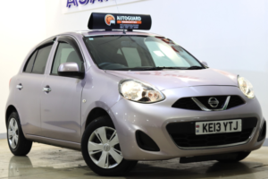 2013 Nissan Micra 1.2 12v 30 CVT Euro 5 5dr in Purple — image 6