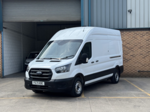 2022 Ford Transit 2.0 Transit Leader Van 350 L3 H3 2.0l Ecoblue 130ps Lwb Fwd Ac Nav 6 Speed Manual in White — image 2