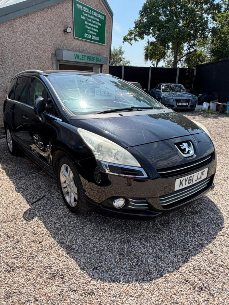 2011 Peugeot 5008 2.0 Hdi Exclusive Euro 5 5dr in Black — image 1