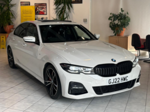2022 BMW 3 Series 2.0 320d M Sport Saloon in White — image 2
