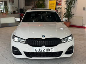 2022 BMW 3 Series 2.0 320d M Sport Saloon in White — image 4