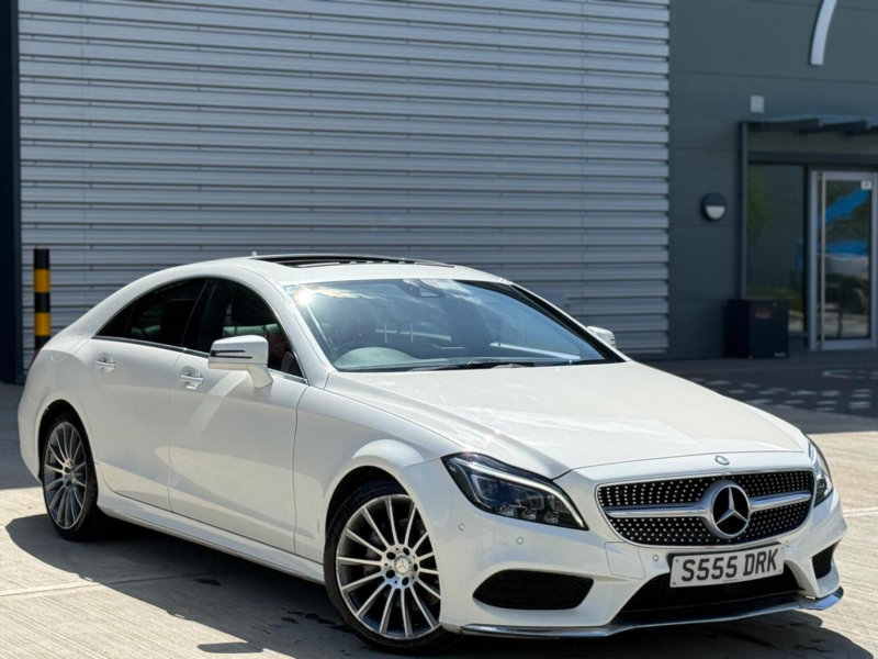 2017 Mercedes-Benz Cls 3.0 Cls350d V6 Amg Line (premium Plus) Coupe G-Tronic+ Euro 6 (s/s) 4dr in White — image 1