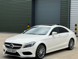 2017 Mercedes-Benz Cls 3.0 Cls350d V6 Amg Line (premium Plus) Coupe G-Tronic+ Euro 6 (s/s) 4dr in White — image 6