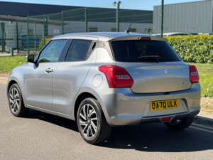 2021 Suzuki Swift 1.2 Dualjet Mhev Sz5 Euro 6 (s/s) 5dr in Silver — image 4