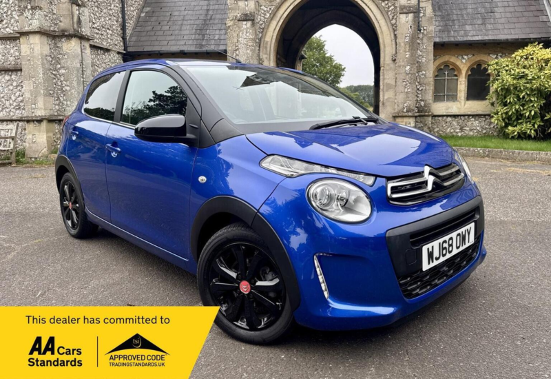 2018 Citroen C1 1.0 Vti Urban Ride Euro 6 5dr in Blue — image 1