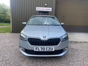 2020 Skoda Fabia 1.0 Tsi Se L Euro 6 (s/s) 5dr in Silver — image 2