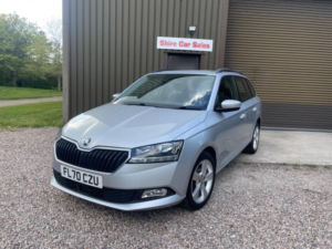2020 Skoda Fabia 1.0 Tsi Se L Euro 6 (s/s) 5dr in Silver — image 3