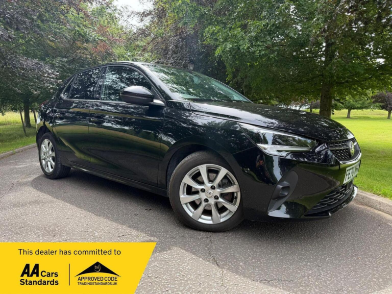2020 Vauxhall Corsa 1.2 Turbo Elite Nav Auto Euro 6 (s/s) 5dr in Black — image 1