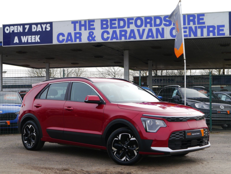 2023 Kia Niro 64.8kwh 2 SUV 5dr Electric Auto (201 Bhp) in Red — image 1