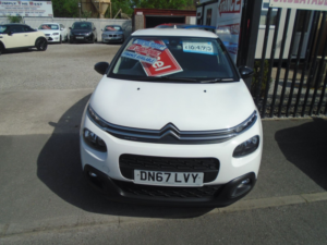 2017 Citroen C3 1.6 Bluehdi Flair Hatchback 5dr Diesel Manual Euro 6 (s/s) (100 Ps) in White — image 2