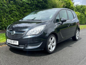 2016 Vauxhall Meriva 1.4i Exclusiv Euro 6 5dr in Black — image 5
