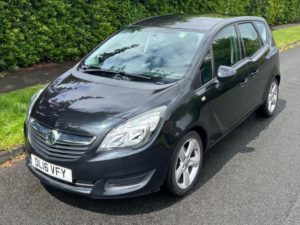 2016 Vauxhall Meriva 1.4i Exclusiv Euro 6 5dr in Black — image 6