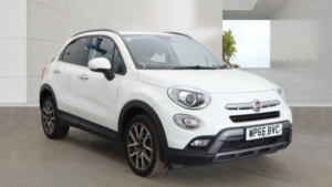 2015 Fiat 500x 1.6 500x Off-Road Look 1.6 Multijet 120hp Cross Plus Diesel White 5dr Lowtax+satnav+8 Stamps in White — image 3
