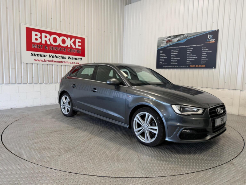 2015 Audi A3 1.4 Tfsi Cod S Line Sportback Euro 6 (s/s) 5dr in Grey — image 1
