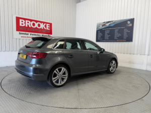 2015 Audi A3 1.4 Tfsi Cod S Line Sportback Euro 6 (s/s) 5dr in Grey — image 4