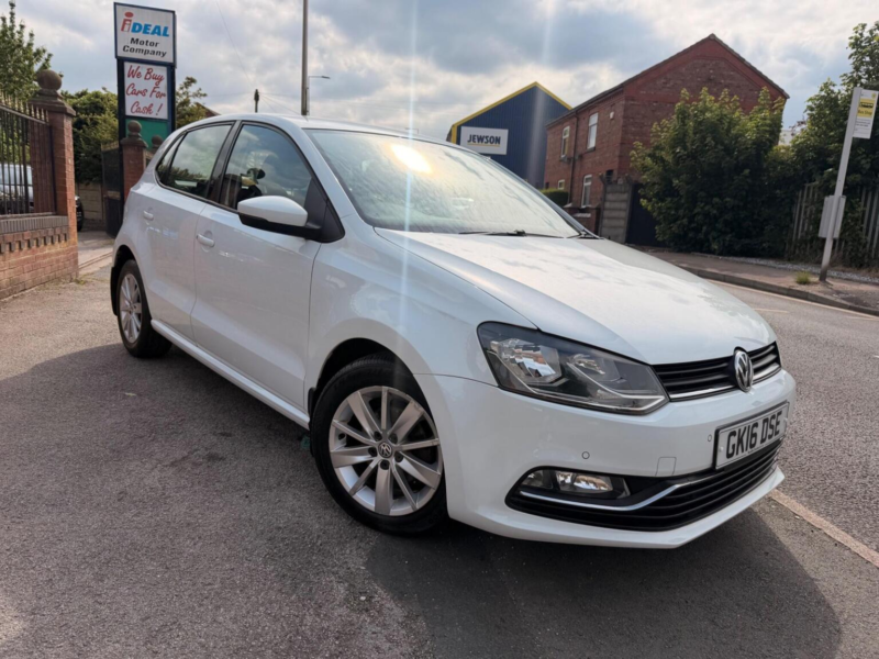 2016 Volkswagen Polo 1.2 Tsi Bluemotion Tech Se Euro 6 (s/s) 5dr in White — image 1