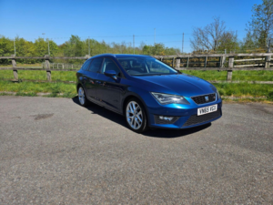 2015 SEAT Leon 2.0 Tdi Fr Sport Tourer Euro 6 (s/s) 5dr in Blue — image 4