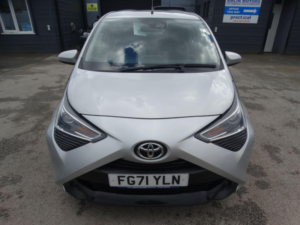2022 Toyota Aygo 1.0 Vvt-I X-Play Euro 6 (s/s) 5dr in Silver — image 2