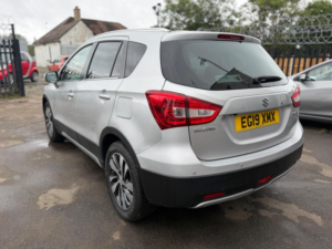 2019 Suzuki Sx4 S-Cross 1.0 Boosterjet Sz-T Auto Euro 6 (s/s) 5dr in Silver — image 4