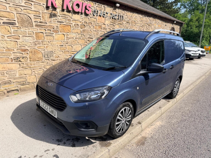2022 Ford Transit Courier 1.0 Ecoboost Leader L1 Euro 6 (s/s) 5dr in Blue — image 1