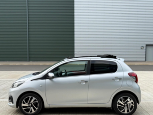 2015 Peugeot 108 1.2 Vti Puretech Allure Top! Euro 5 5dr in Silver — image 4