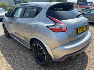 2015 Nissan Juke 1.6 Dig-T Nismo Rs Xtron 4WD Euro 5 5dr in Silver — image 5