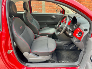 2015 Fiat 500 1.2 Lounge Euro 6 (s/s) 3dr in Red — image 3
