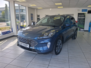 2021 Ford Kuga 1.5 Ecoblue Titanium Edition in Blue — image 2