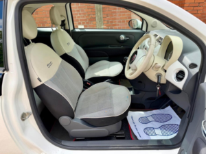 2014 Fiat 500 1.2 Lounge Euro 6 (s/s) 3dr in White — image 3