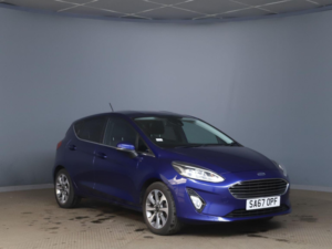 2018 Ford Fiesta 1.1 Ti-Vct Zetec Euro 6 (s/s) 5dr in Blue — image 5