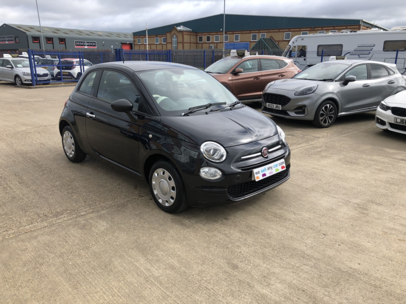 2015 Fiat 500 1.2 500 My17 1.2 69hp Pop in Black — image 1