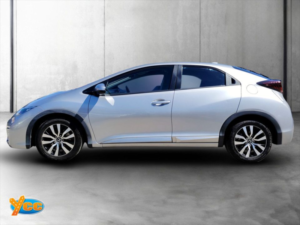 2017 Honda Civic 1.6 I-Dtec Se Plus (navi) Hatchback 5dr Diesel Manual Euro 5 (s/s) (120 Ps) in Silver — image 4