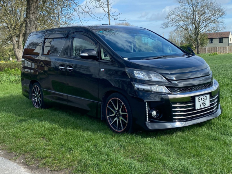 2013 Toyota Vellfire 3.5z Gazoo Sport Edition in Black — image 1