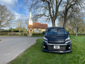 2013 Toyota Vellfire 3.5z Gazoo Sport Edition in Black — image 3