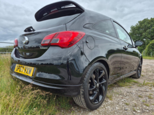 2017 Vauxhall Corsa 1.4i Turbo Ecoflex Limited Edition Euro 6 (s/s) 3dr in Black — image 4