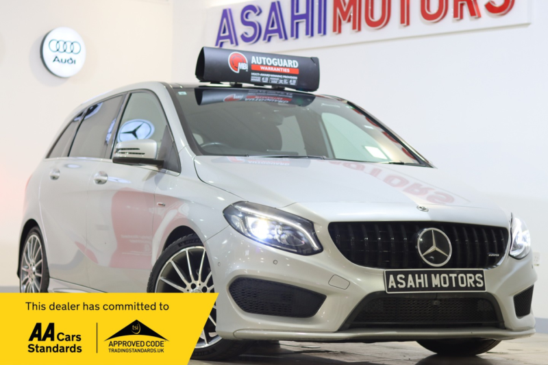 2015 Mercedes-Benz B Class 1.61.6 B180 Sport (executive) 7g-Dct Euro 6 (s/s) 5dr in Silver — image 1