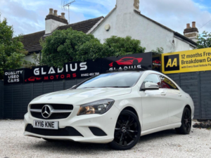 2016 Mercedes-Benz Cla 2.1 Cla220d Sport Coupe 7g-Dct Euro 6 (s/s) 4dr in White — image 3