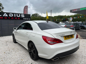 2016 Mercedes-Benz Cla 2.1 Cla220d Sport Coupe 7g-Dct Euro 6 (s/s) 4dr in White — image 4