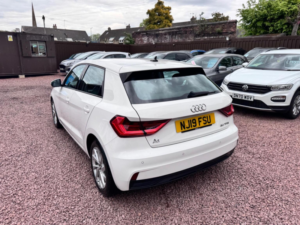 2019 Audi A1 1.0 Tfsi 30 Sport Sportback Euro 6 (s/s) 5dr in White — image 5
