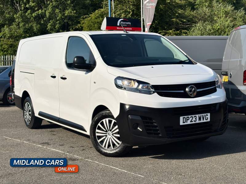 2023 Vauxhall Vivaro 1.5 Vivaro Prime 1.5td 100 M6 S/s L2h1 2900 Panel Van in White — image 1