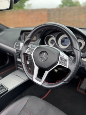 2014 Mercedes-Benz E Class 3.0 E350d V6 Bluetec Amg Sport in White — image 2