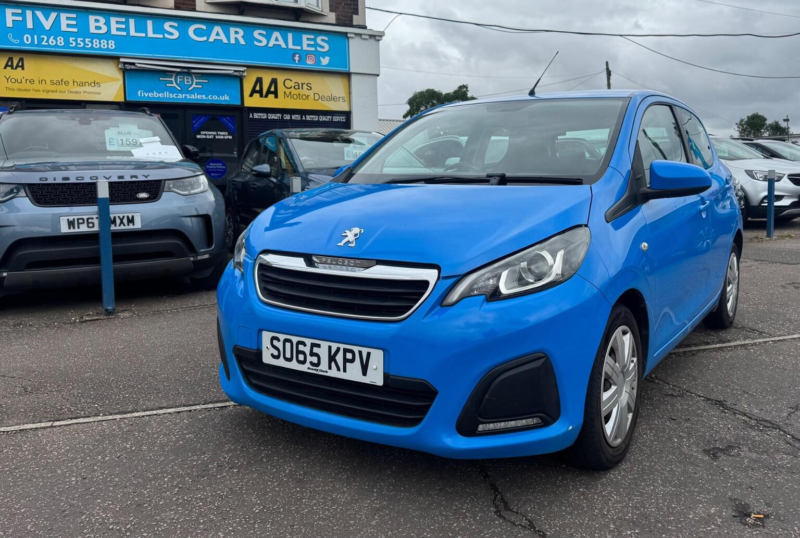 2016 Peugeot 108 1.0 Active 2 Tronic Euro 6 5dr in Blue — image 1