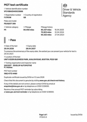 2018 Peugeot 308 1.6 Bluehdi Active Euro 6 (s/s) 5dr in Grey — image 2